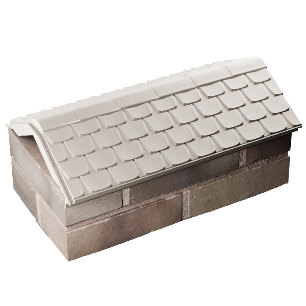 Парапет Zking Эльбрус Бежевый с посадкой на 1 кирпич (255мм) в Ишиме фото