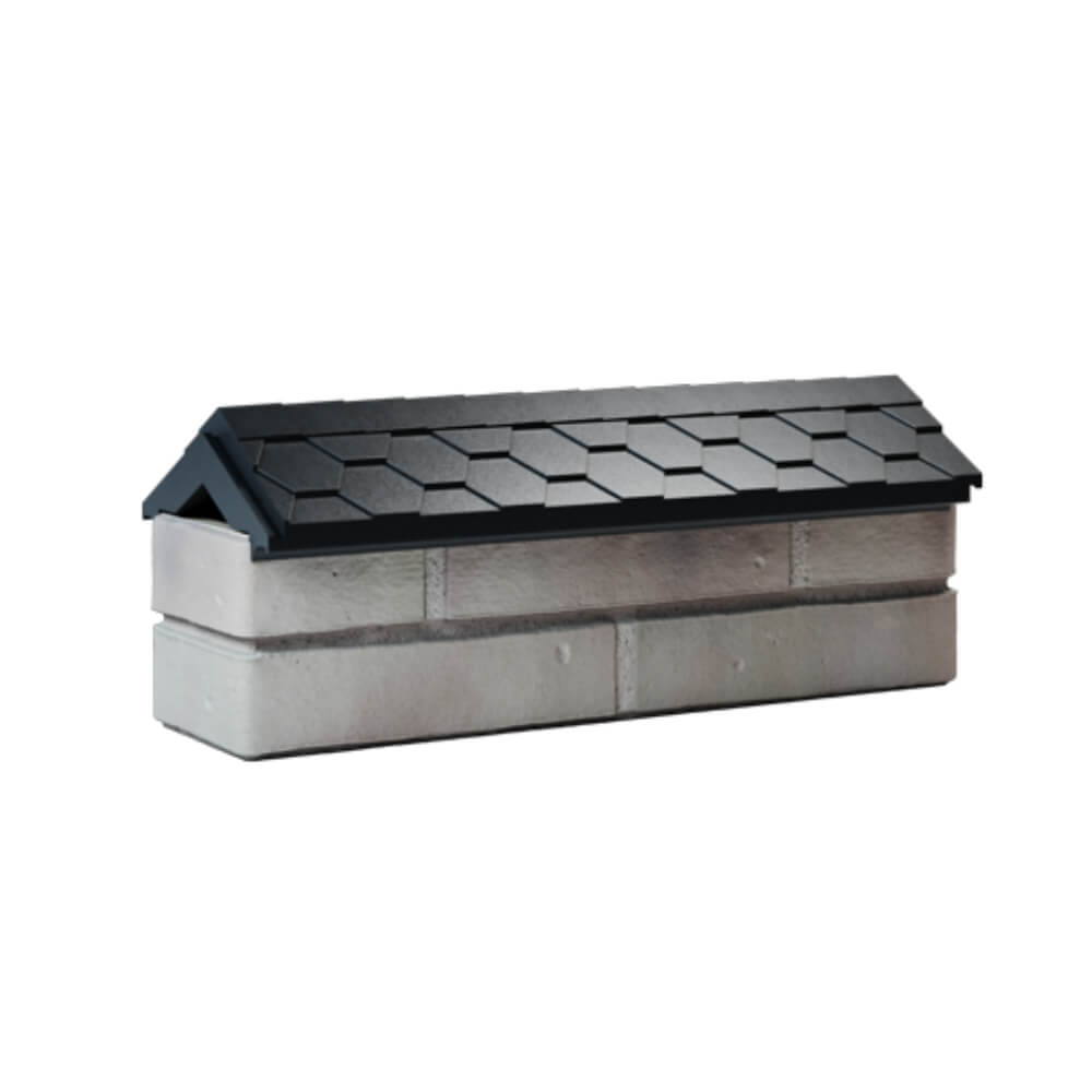 Парапет Zking Эверест Черный с посадкой на 0.5 кирпича (130мм) Ишим фото