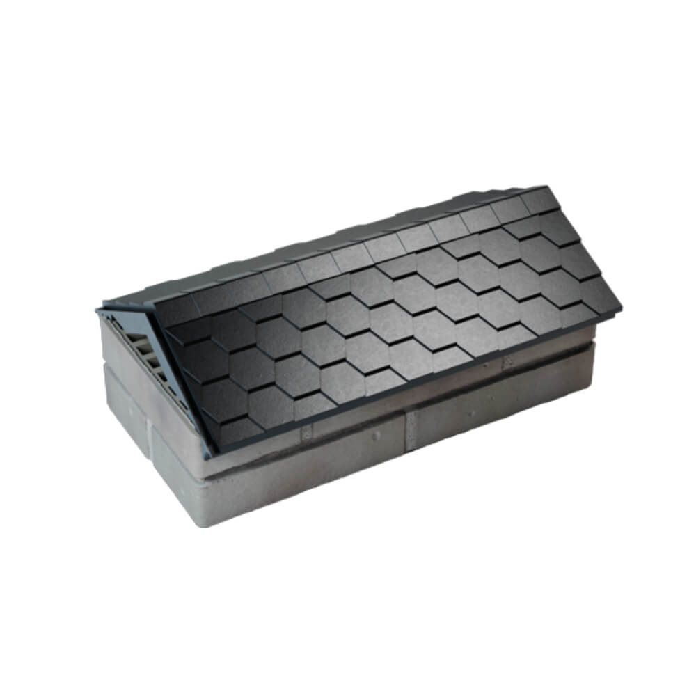 Парапет Zking Эверест Черный с посадкой на 1 кирпич (200/225/255мм) в Ишиме фото