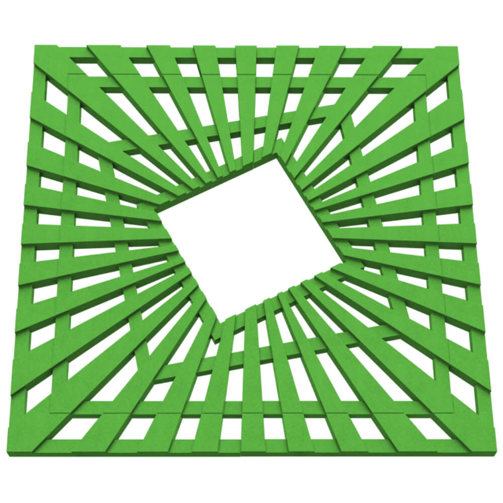 Приствольная решетка для дерева ZKING ATMOSPHERE 1.2х1.2м Зеленая в Ишиме фото