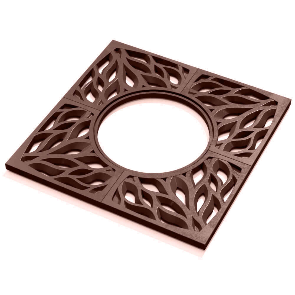 Приствольная решетка для дерева ZKING CRUST 1.2х1.2м Коричневая в Ишиме фото