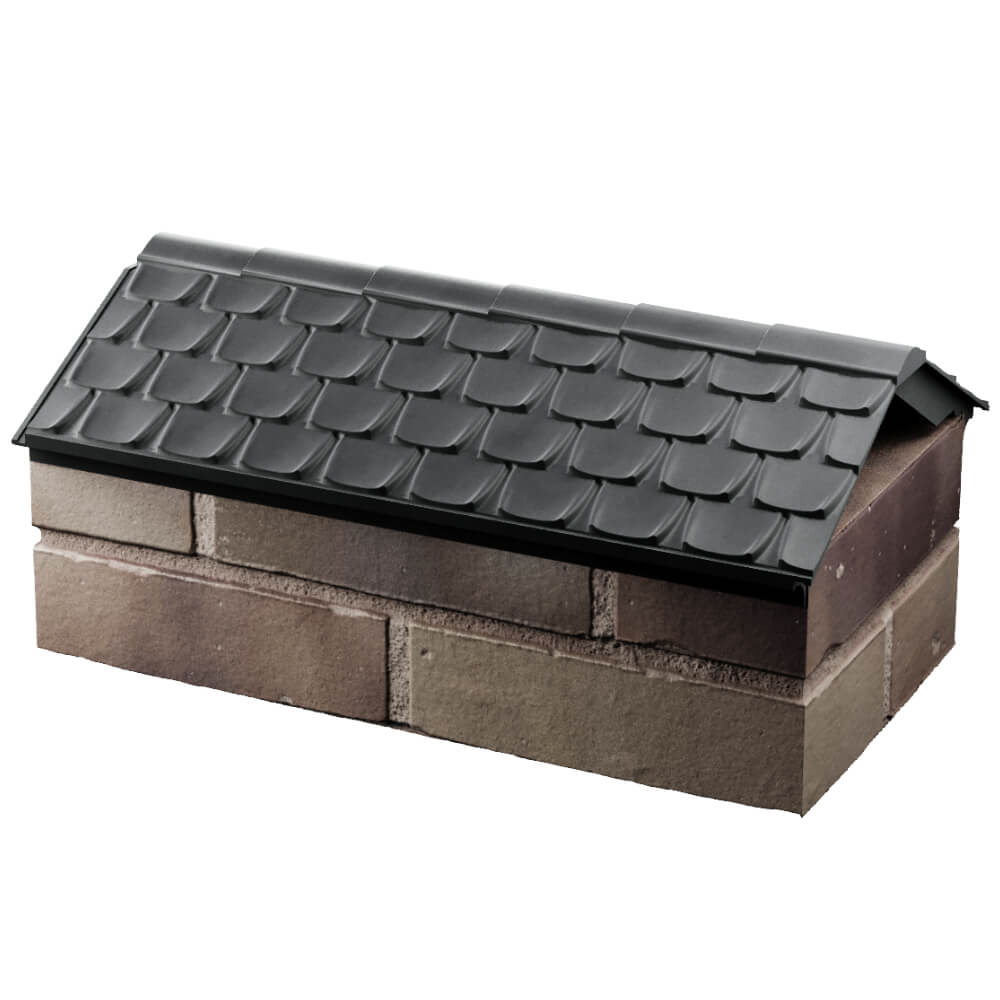 Парапет Zking Эльбрус Серый с посадкой на 1 кирпич (255мм) в Ишиме фото